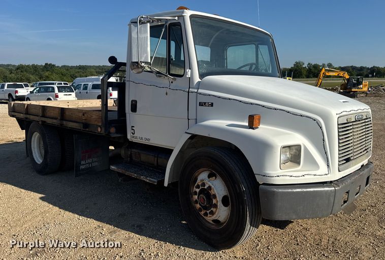 image for item DW3495 1999 Freightliner FL60 flatbed truck