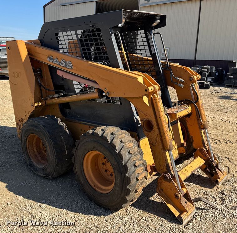 image for item DW3497 2005 Case 430 skid steer loader