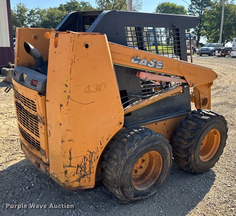 image for item DW3497 2005 Case 430 skid steer loader