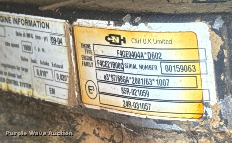 image for item DW3497 2005 Case 430 skid steer loader