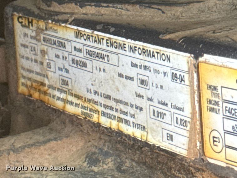 image for item DW3497 2005 Case 430 skid steer loader