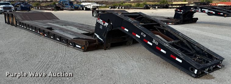 image for item DX5695 2010 Eager Beaver 50GSL-PT lowboy equipment trailer