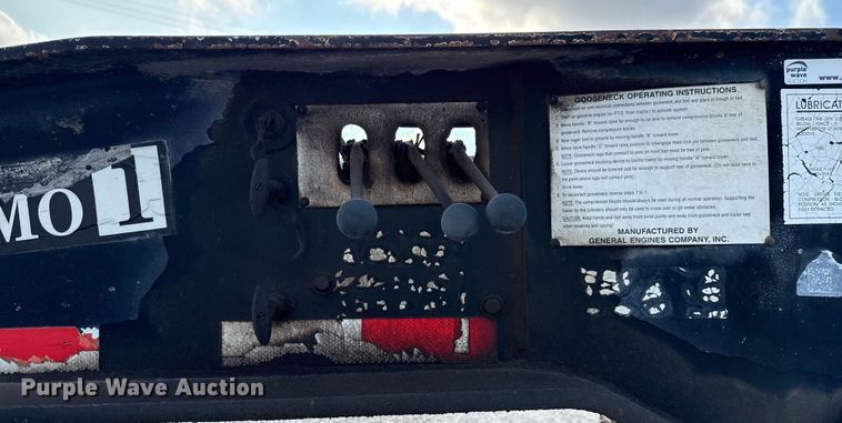 image for item DX5695 2010 Eager Beaver 50GSL-PT lowboy equipment trailer