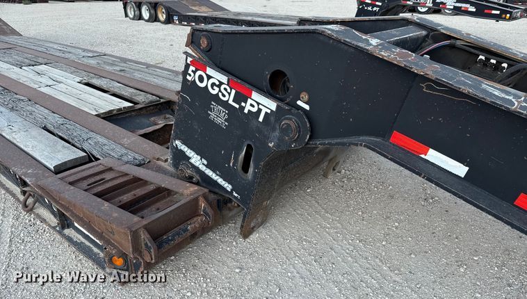 image for item DX5695 2010 Eager Beaver 50GSL-PT lowboy equipment trailer
