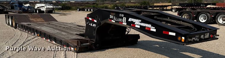 image for item DX5696 2011 Eager Beaver 50GSL-PT lowboy equipment trailer