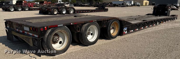 image for item DX5696 2011 Eager Beaver 50GSL-PT lowboy equipment trailer
