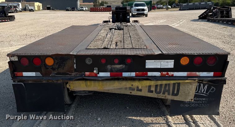 image for item DX5696 2011 Eager Beaver 50GSL-PT lowboy equipment trailer
