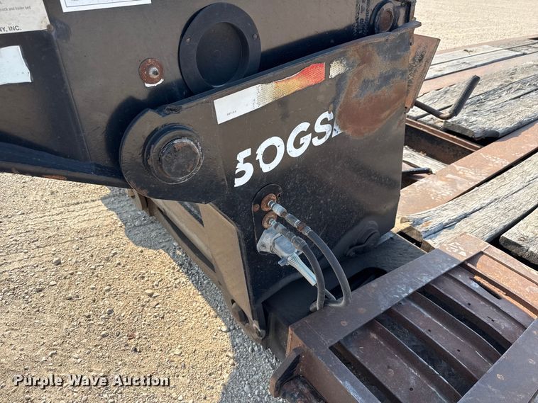 image for item DX5696 2011 Eager Beaver 50GSL-PT lowboy equipment trailer