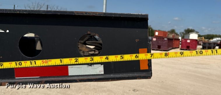 image for item DX5697 2008 Fontaine Magnitude 51 low boy equipment trailer