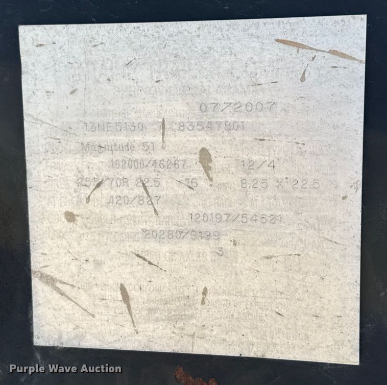 image for item DX5697 2008 Fontaine Magnitude 51 low boy equipment trailer