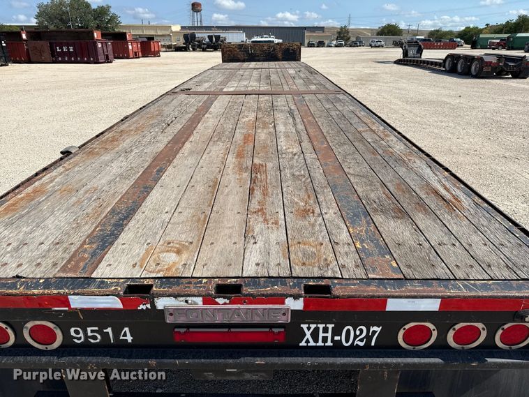 image for item DX5698 2016 Fontaine HCVSD12WSA drop deck trailer