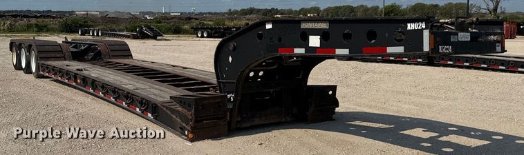 image for item DX5700 2008 Fontaine Magnitude 51 lowboy equipment trailer