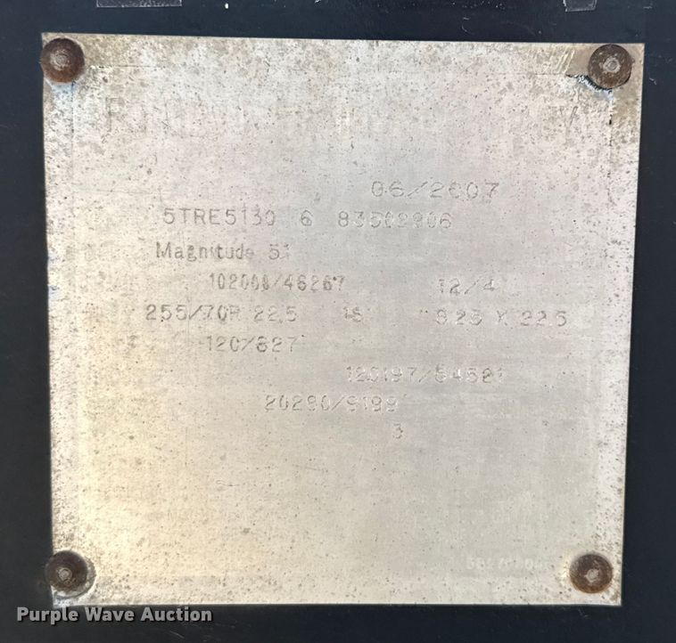 image for item DX5700 2008 Fontaine Magnitude 51 lowboy equipment trailer