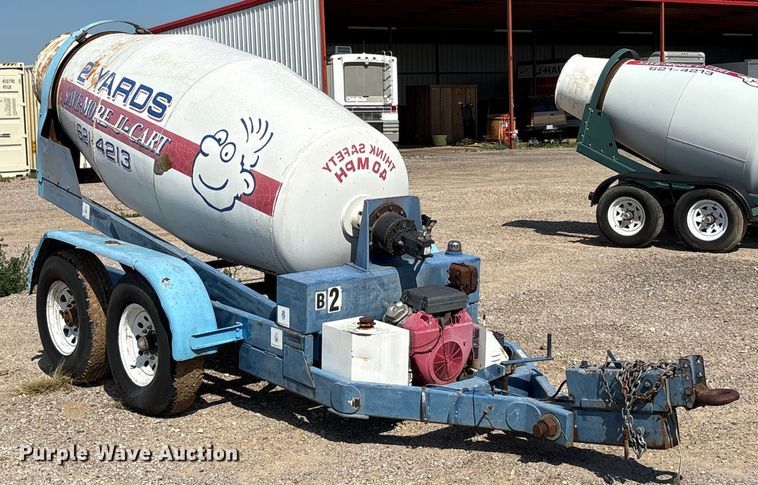 image for item DX5716 Concrete mixer trailer