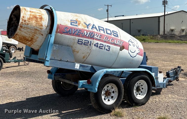image for item DX5716 Concrete mixer trailer
