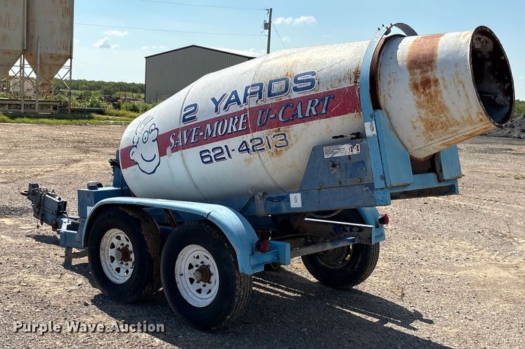 image for item DX5716 Concrete mixer trailer