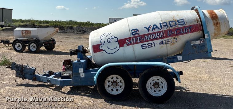 image for item DX5716 Concrete mixer trailer