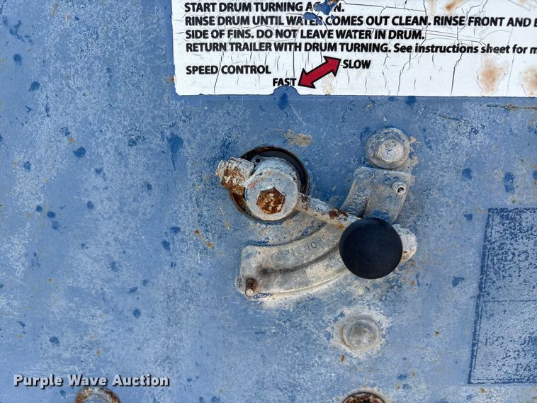 image for item DX5716 Concrete mixer trailer