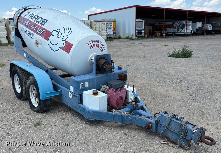 image for item DX5718 Concrete mixer trailer