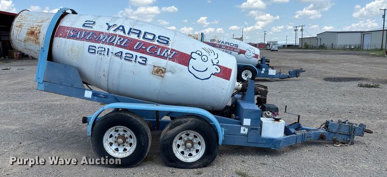 image for item DX5718 Concrete mixer trailer