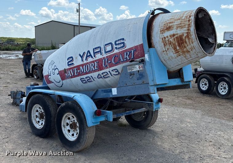 image for item DX5718 Concrete mixer trailer