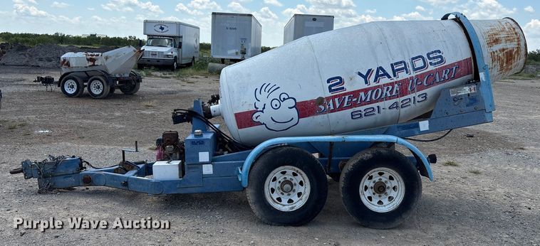 image for item DX5718 Concrete mixer trailer