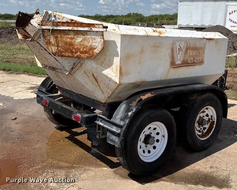 image for item DX5722 Concrete dump trailer
