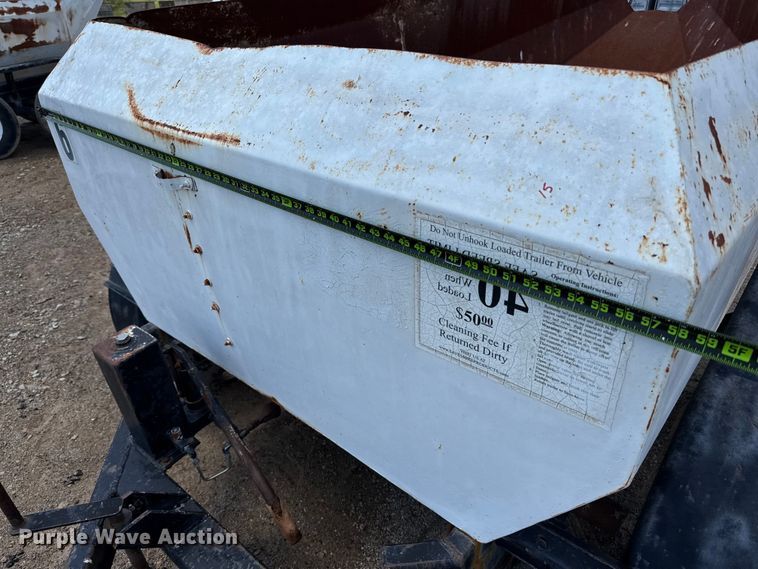 image for item DX5723 Concrete dump trailer