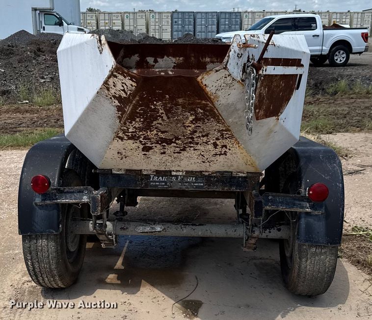 image for item DX5724 Concrete dump trailer