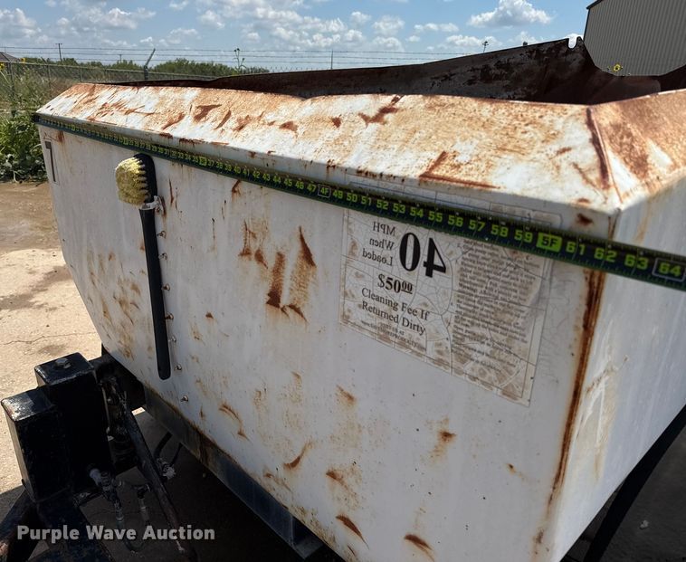 image for item DX5725 Concrete dump trailer