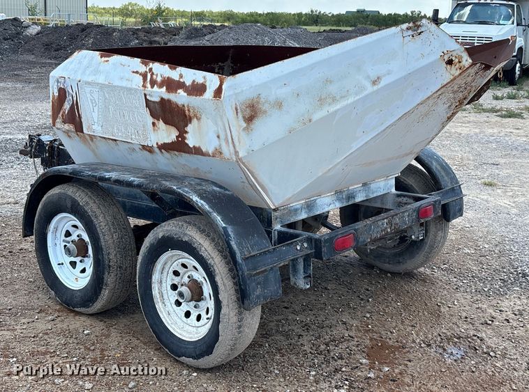 image for item DX5726 Concrete dump trailer