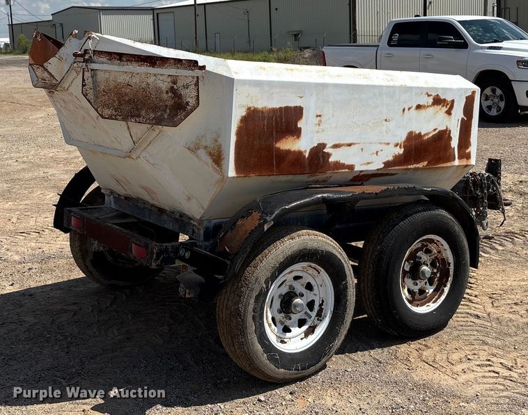 image for item DX5727 Concrete dump trailer
