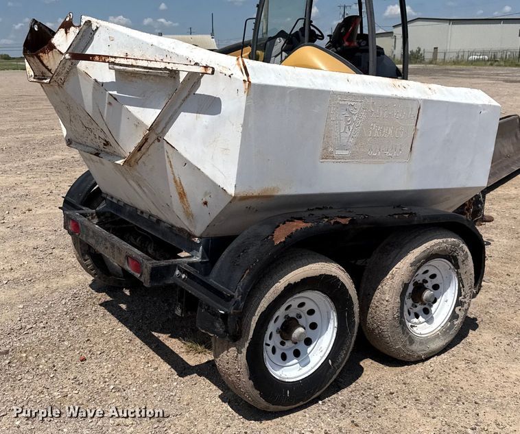 image for item DX5728 Concrete dump trailer