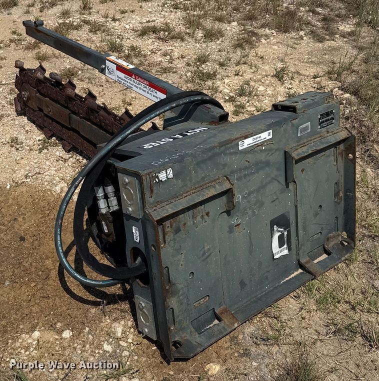 image for item DX5740 2021 Bobcat LT113 compact utility loader trencher