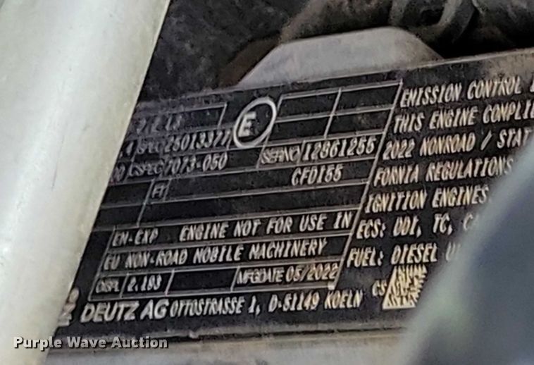 image for item DX7212 2023 ASV RT-65 tracked skid steer loader