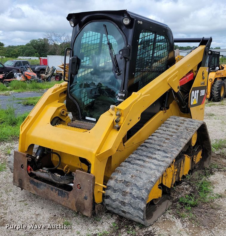 MINI CARGADOR SOBRE ORUGAS 2017 CATERPILLAR 289D