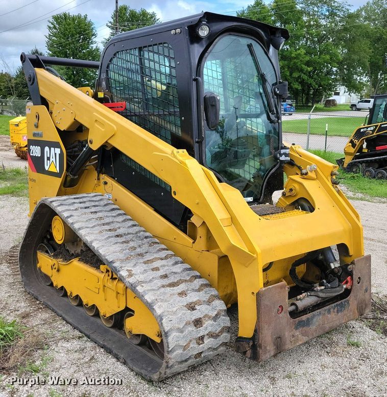 MINI CARGADOR SOBRE ORUGAS 2017 CATERPILLAR 289D