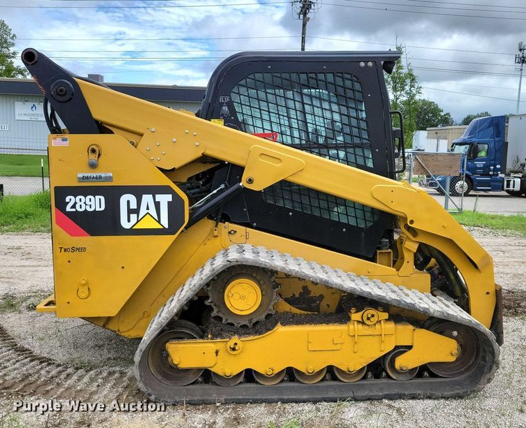 MINI CARGADOR SOBRE ORUGAS 2017 CATERPILLAR 289D