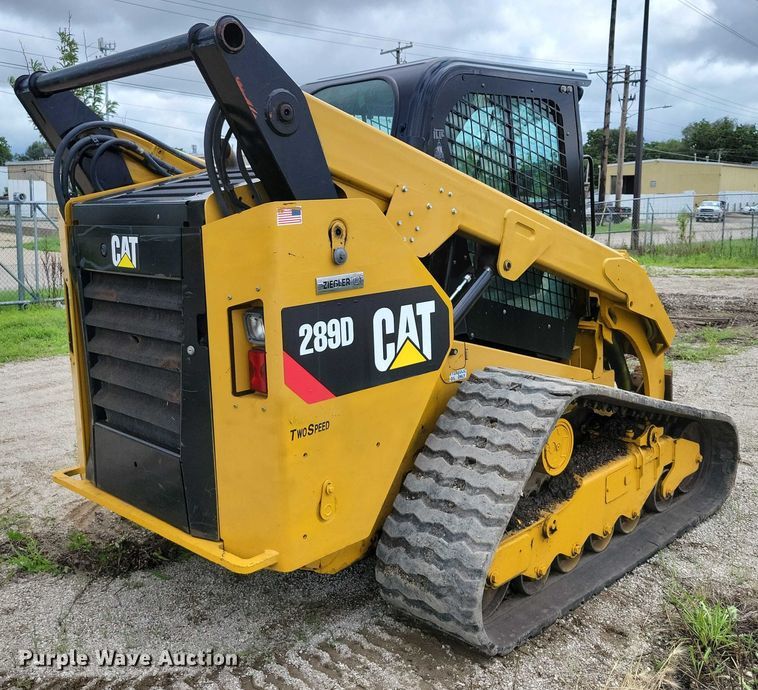 MINI CARGADOR SOBRE ORUGAS 2017 CATERPILLAR 289D