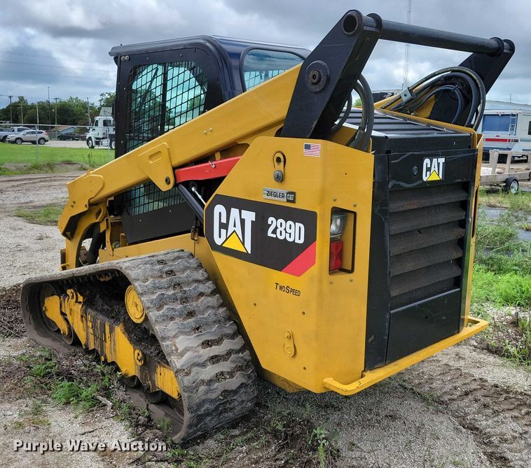 image for item DX7213 2017 Caterpillar 289D tracked skid steer loader