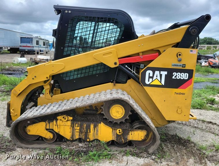 image for item DX7213 2017 Caterpillar 289D tracked skid steer loader
