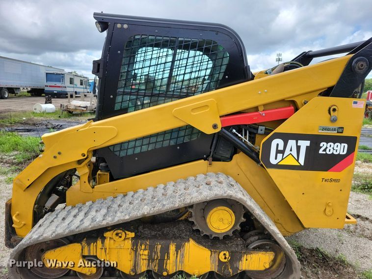 image for item DX7213 2017 Caterpillar 289D tracked skid steer loader