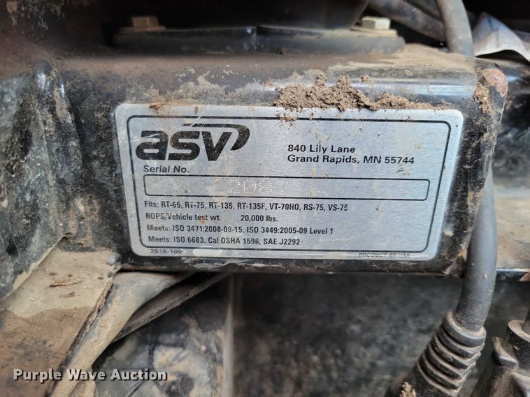 image for item DX7214 2023 ASV RT-65 tracked skid steer loader