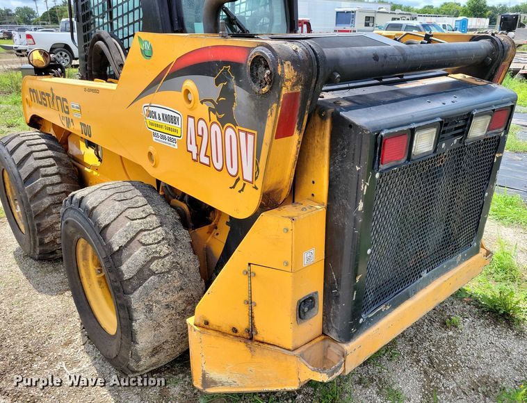 image for item DX7215 2020 Mustang 4200V skid steer loader