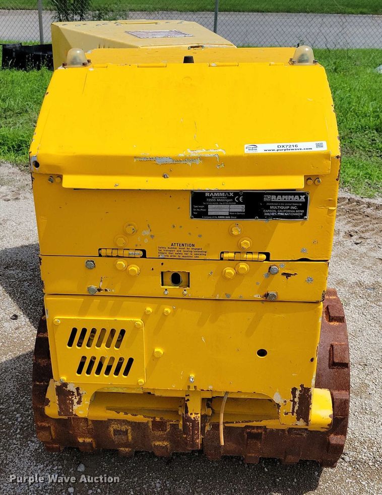 image for item DX7216 2009 Multiquip Rammax RX 1510-CI trench compactor