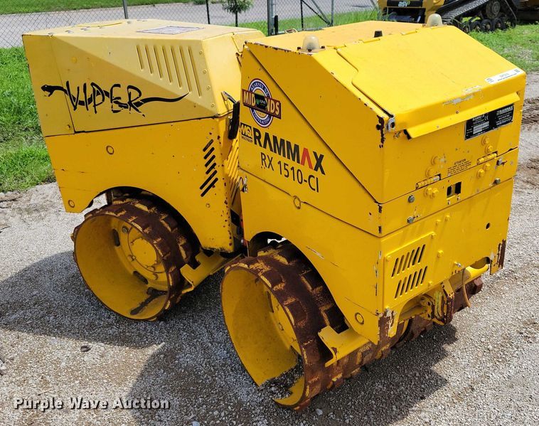 image for item DX7216 2009 Multiquip Rammax RX 1510-CI trench compactor