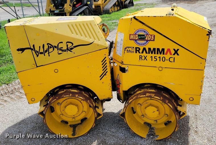 image for item DX7216 2009 Multiquip Rammax RX 1510-CI trench compactor