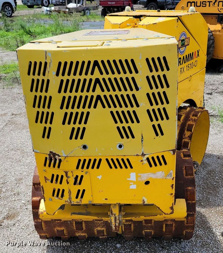 image for item DX7216 2009 Multiquip Rammax RX 1510-CI trench compactor