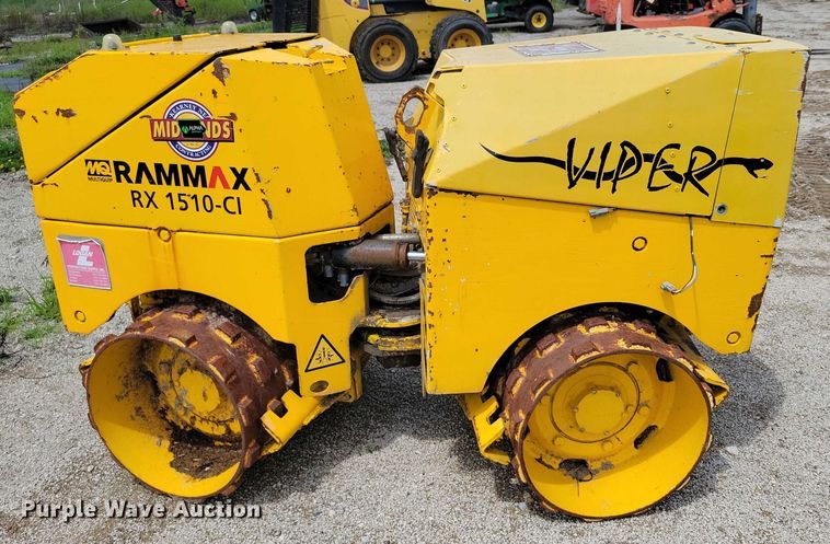image for item DX7216 2009 Multiquip Rammax RX 1510-CI trench compactor