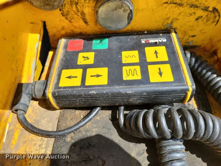 image for item DX7216 2009 Multiquip Rammax RX 1510-CI trench compactor